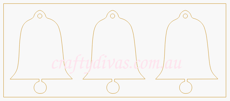 Chipboard Shapes - Bells