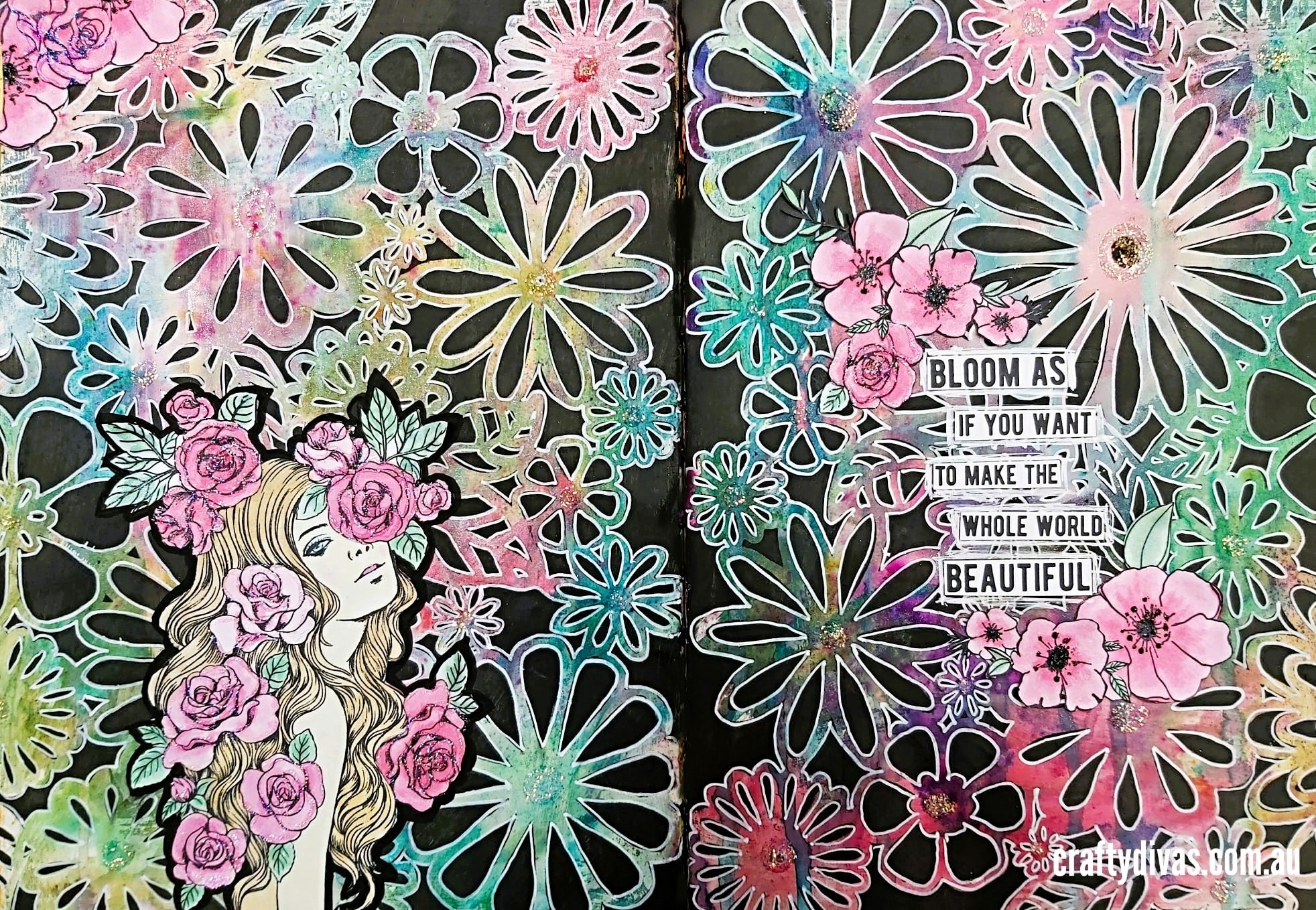 Bloom Art Journal Class - Friday 4th April 7pm