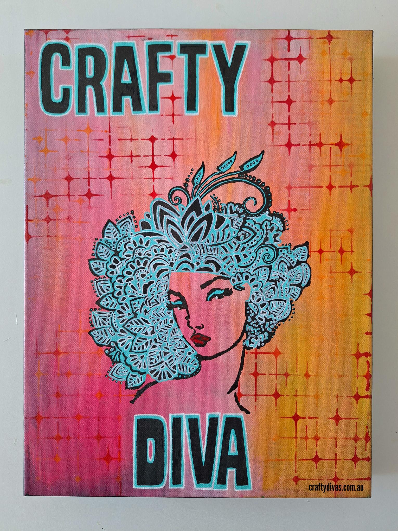 Canvas Painting Fun CLASS - Saturday 4th October