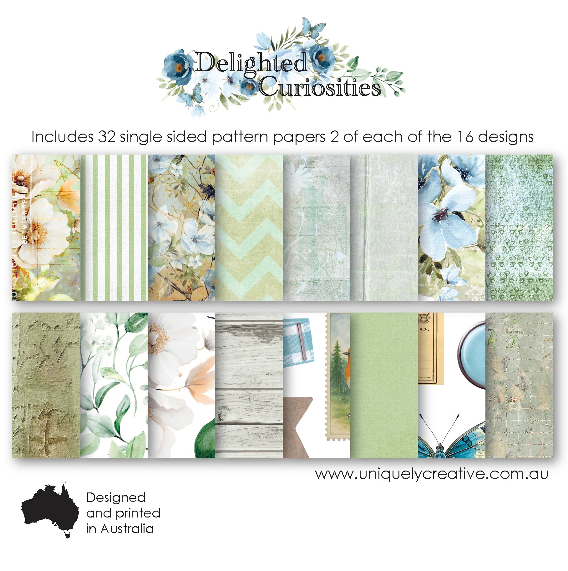 Uniquely Creative Delighted Curiosities - 6x6 Collection Pack
