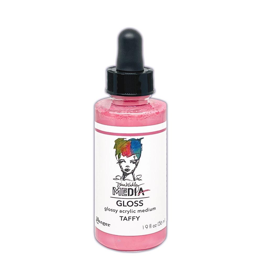 Bottle of glossy acrylic medium