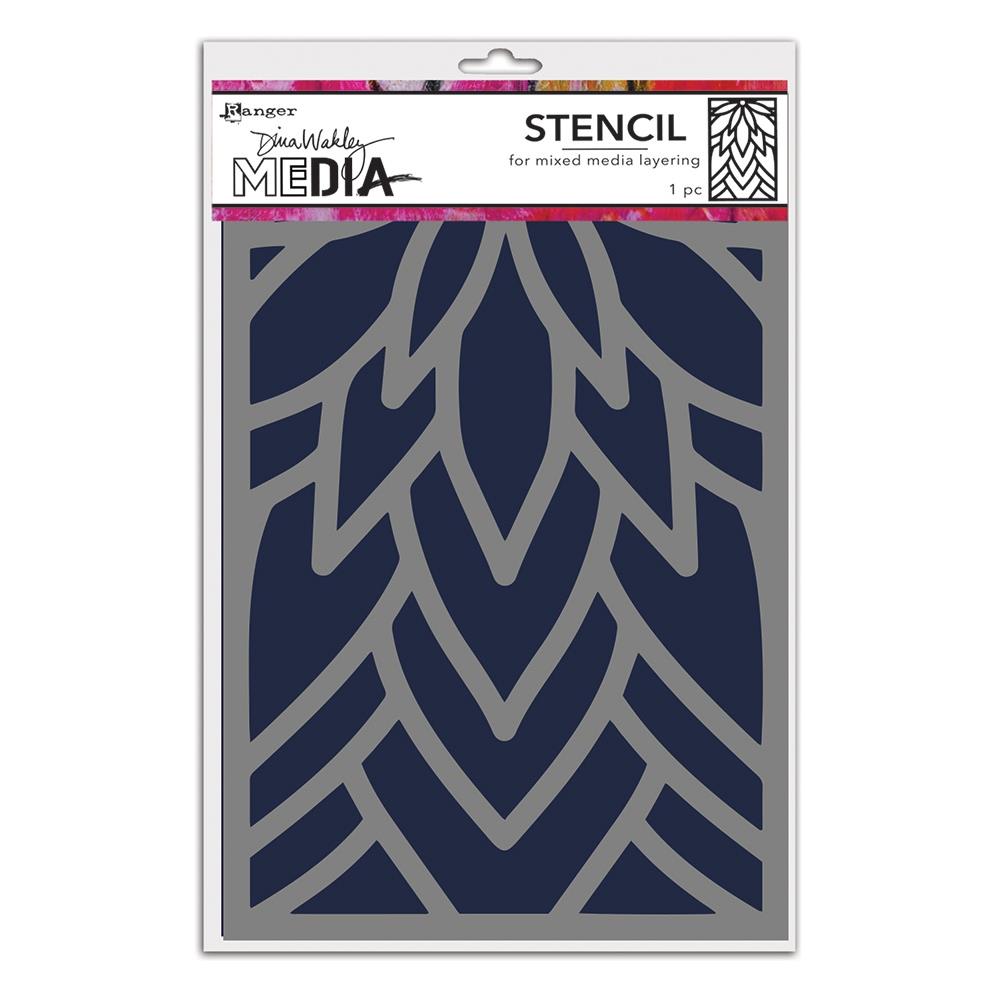 Stencil with a pattern