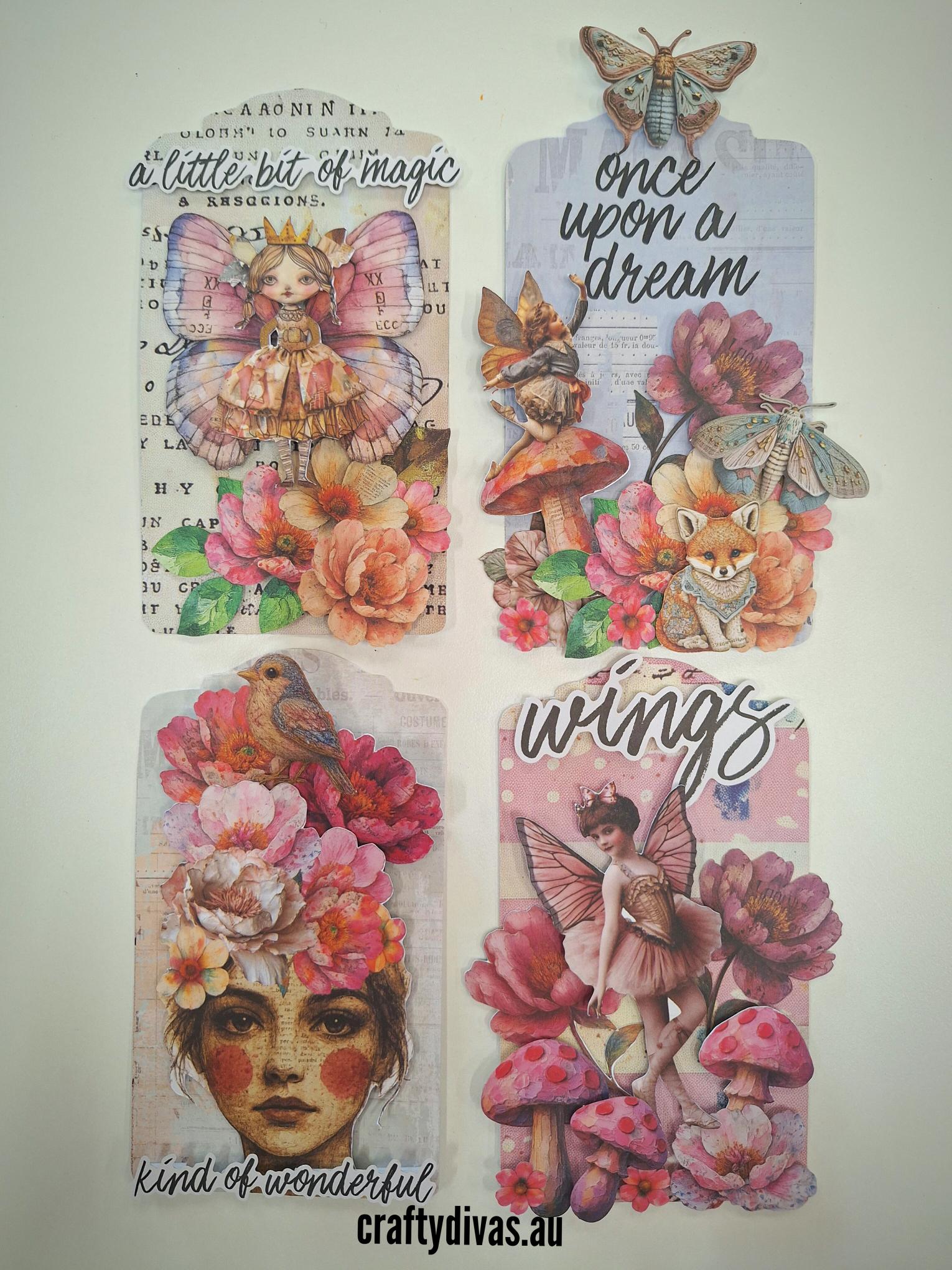 Dressed in Daydreams Layout plus Tags or Cards Class Saturday 22nd November