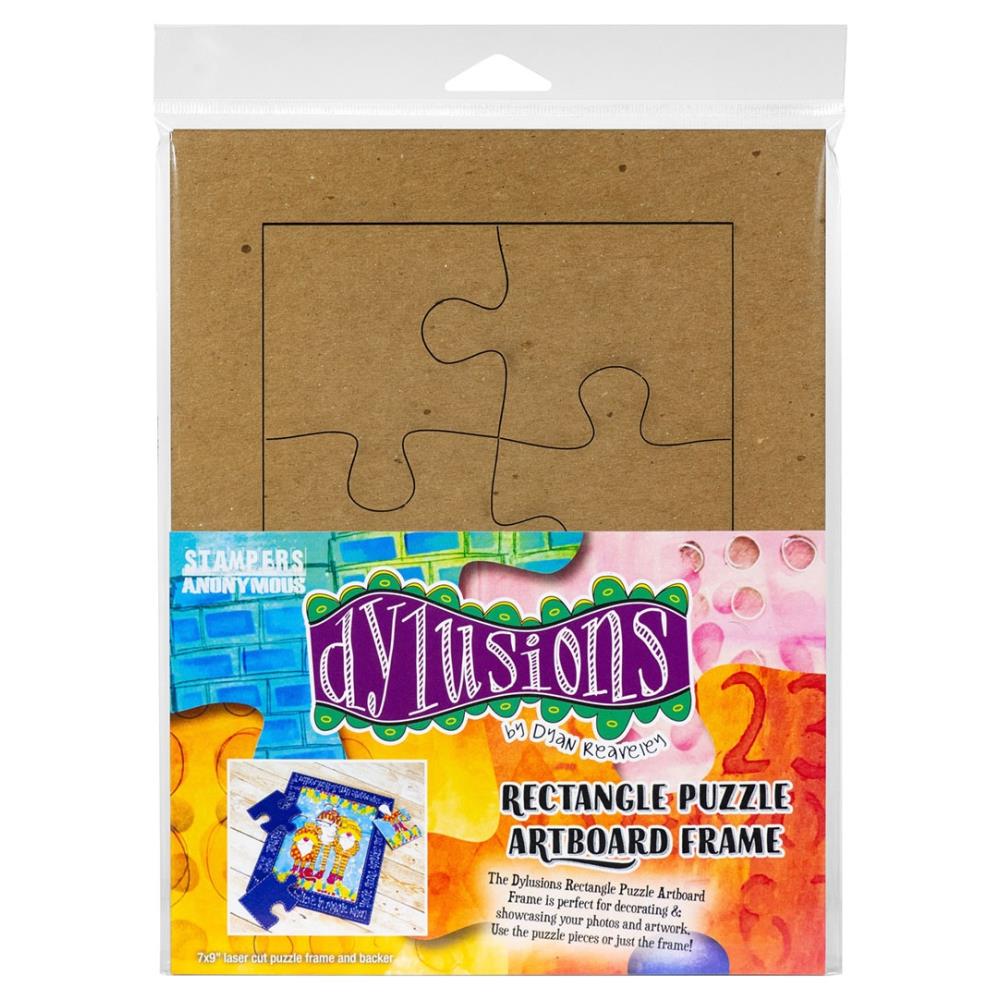 Dyan Reaveley's Dylusions Rectangle Puzzle Frame