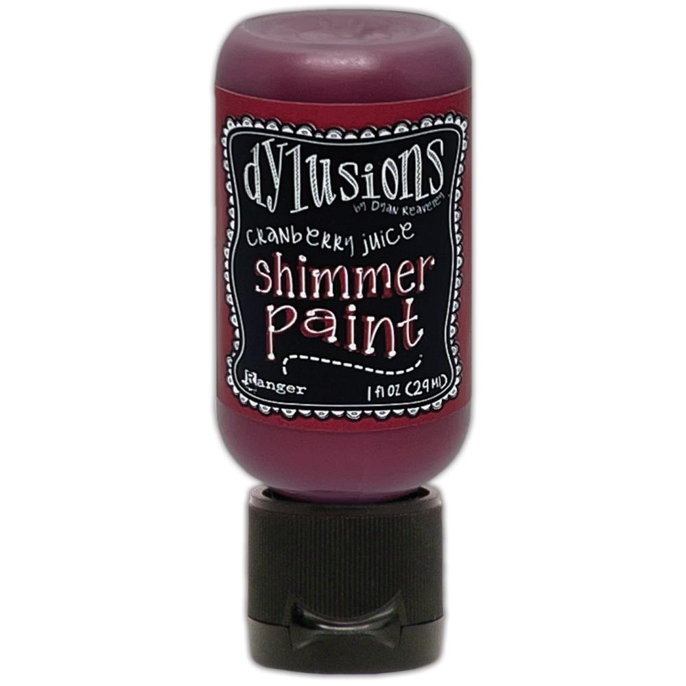 Dylusions Shimmer Paint - Cranberry Juice