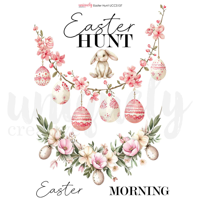 Uniquely Creative - Cut-A-Part Sheet - Easter Hunt