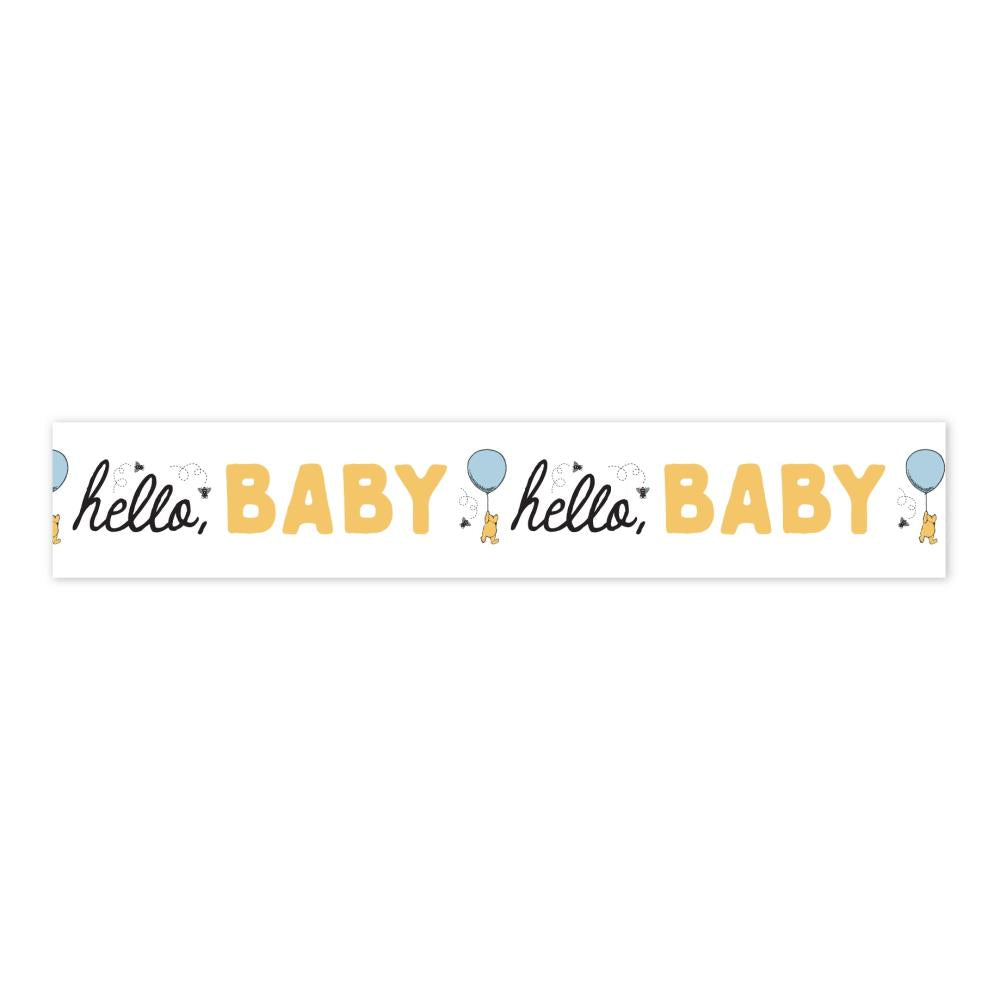 Echo Park Winnie The Pooh Baby Washi Tape - Hello Baby Balloon