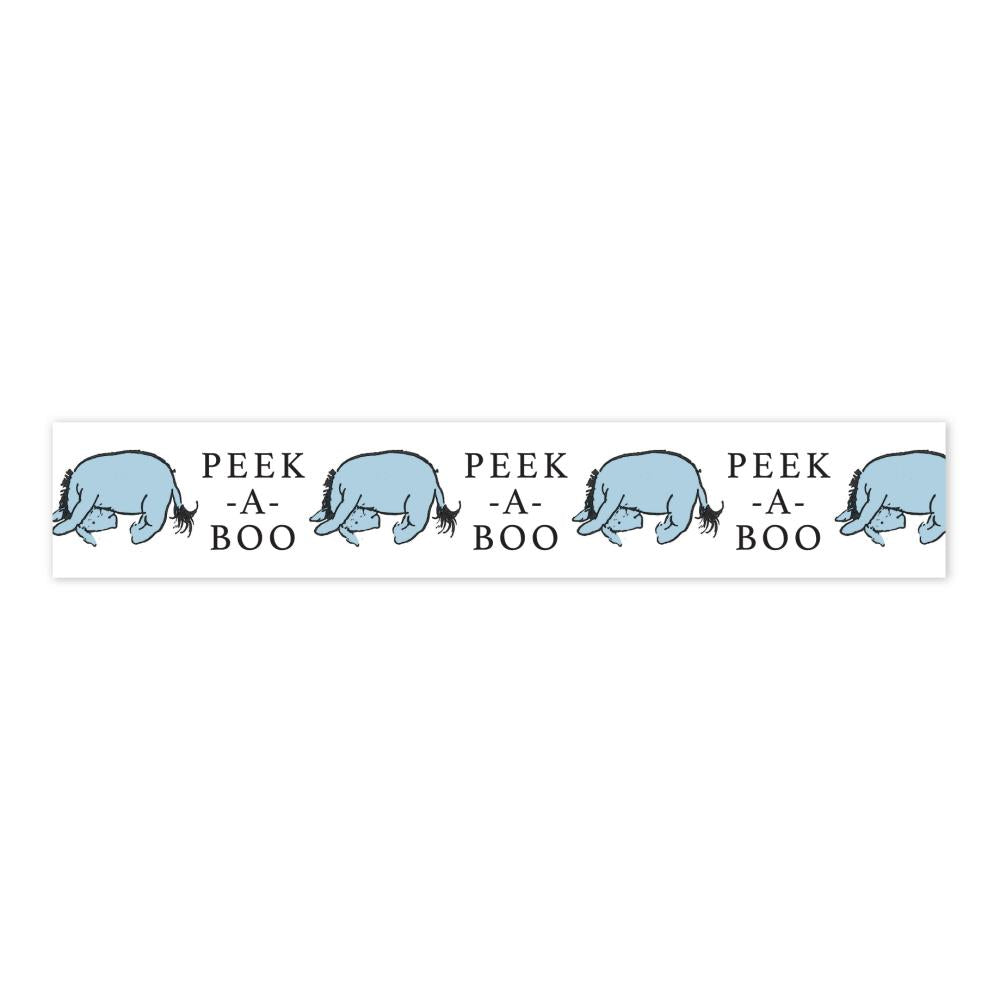 Echo Park Winnie The Pooh Baby Washi Tape - Peek A Boo Eeyore