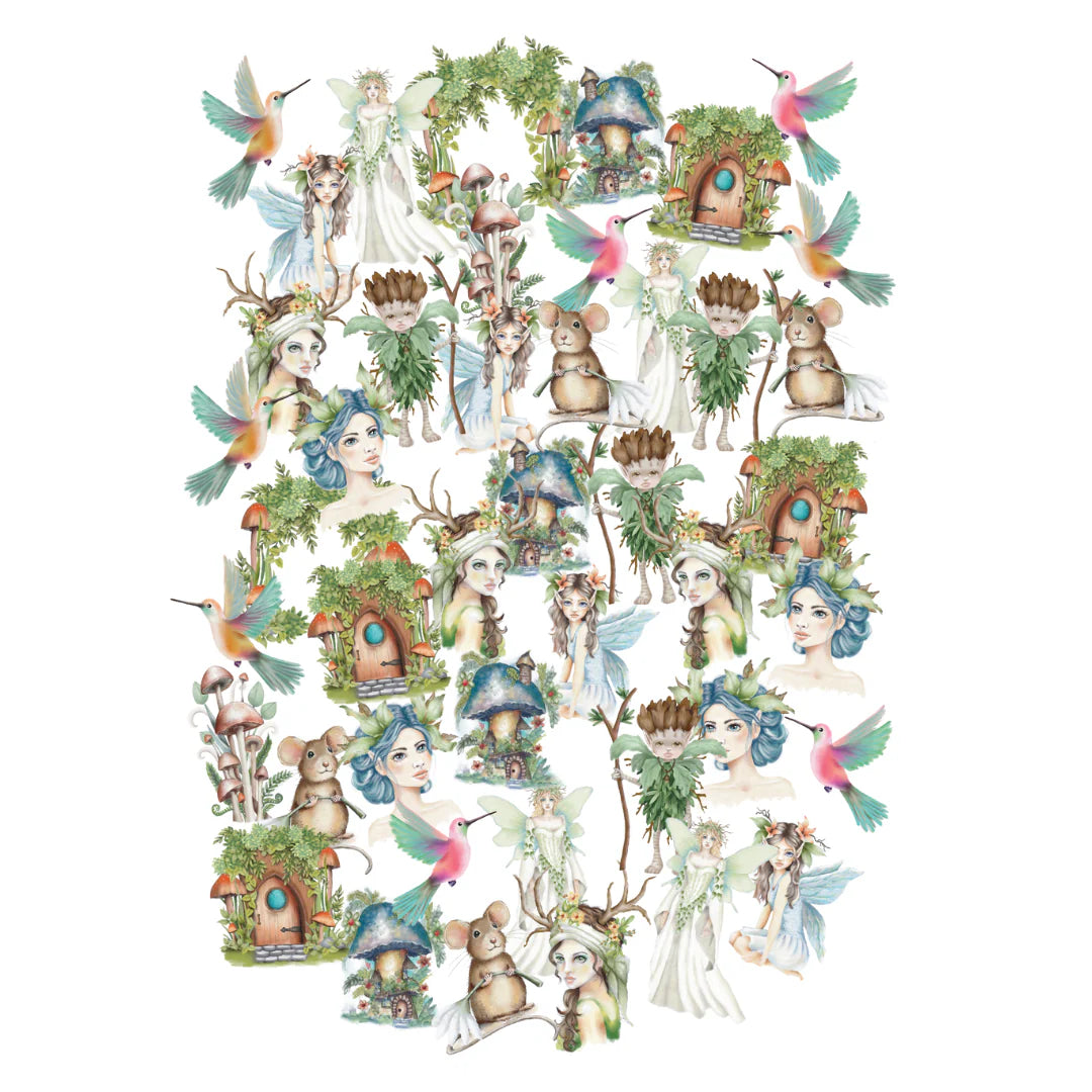 Uniquely Creative - Vellum Creative Cuts - Enchanted Forest Characters