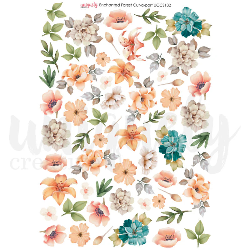 Uniquely Creative - Cut-A-Part Sheet - Enchanted Forest