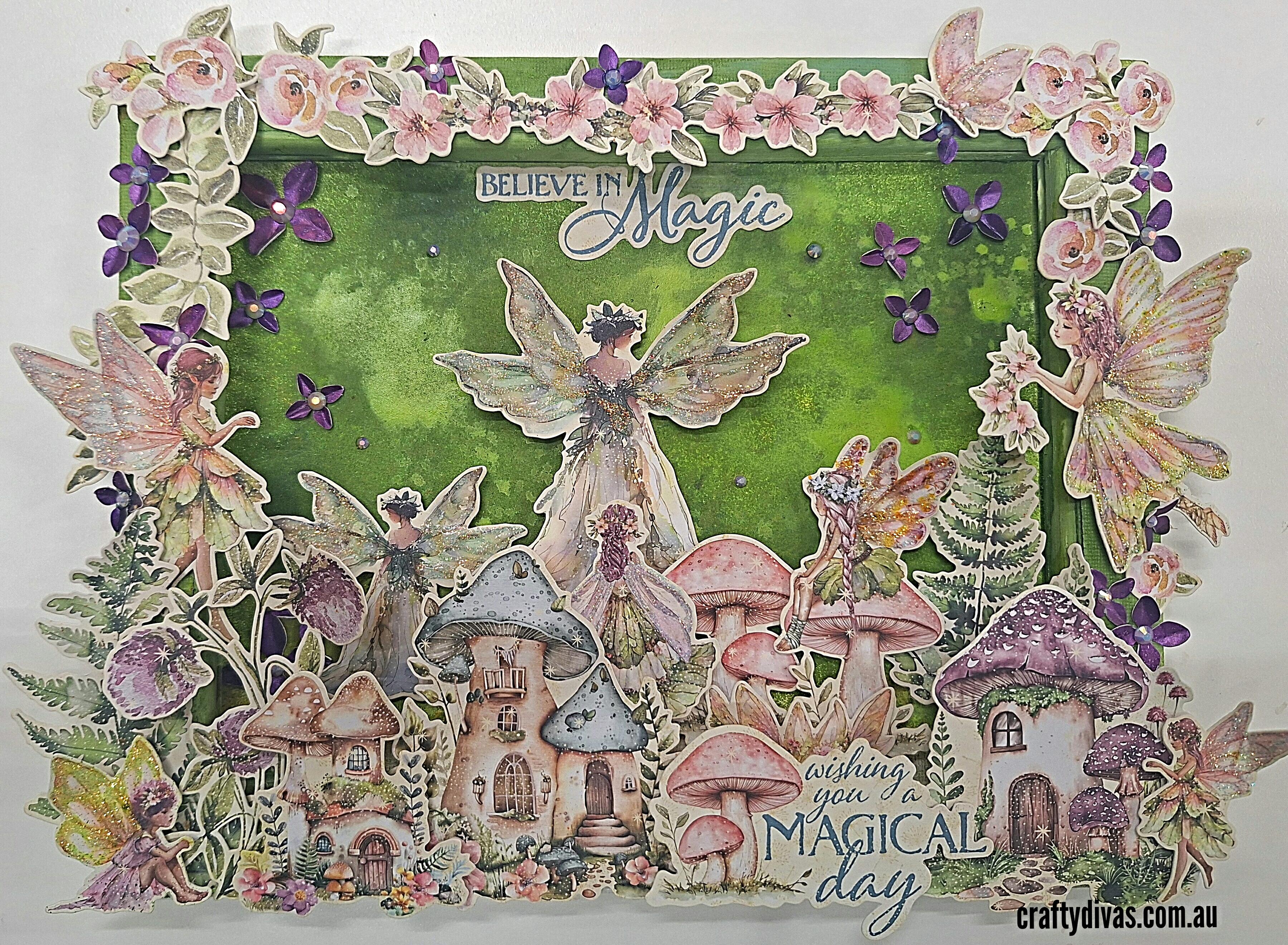 CLASS - Fairy Boutique 3D Reversed Canvas - Sunday 20th July 1pm