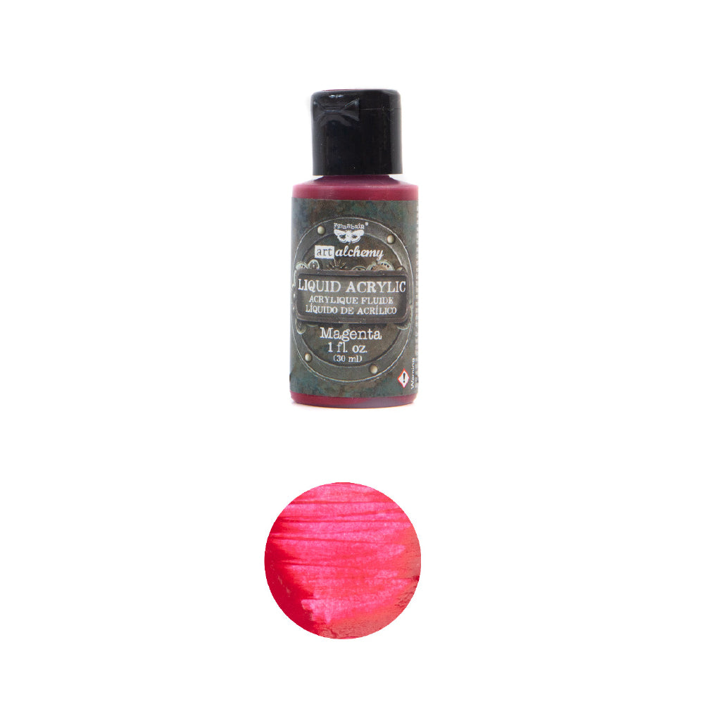 Finnabair Art Alchemy Acrylic Paint – Magenta