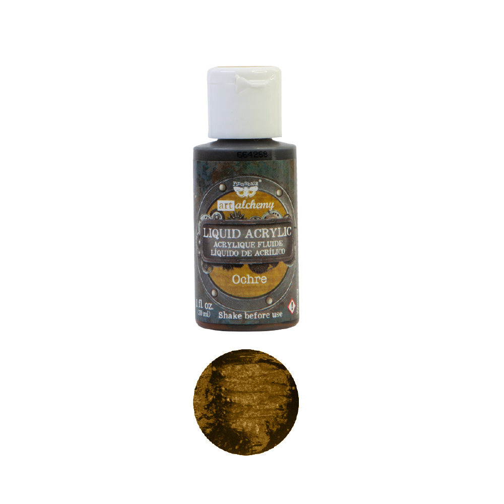 Finnabair Art Alchemy Acrylic Paint – Ochre