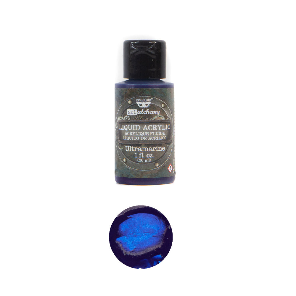 Finnabair Art Alchemy Acrylic Paint – Ultramarine