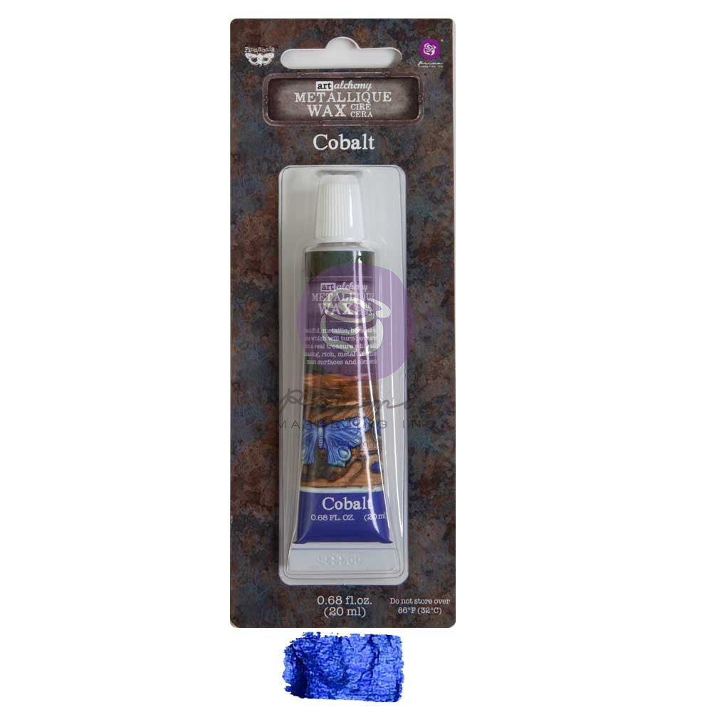 Finnabair Art Alchemy Metallique Wax - Cobalt