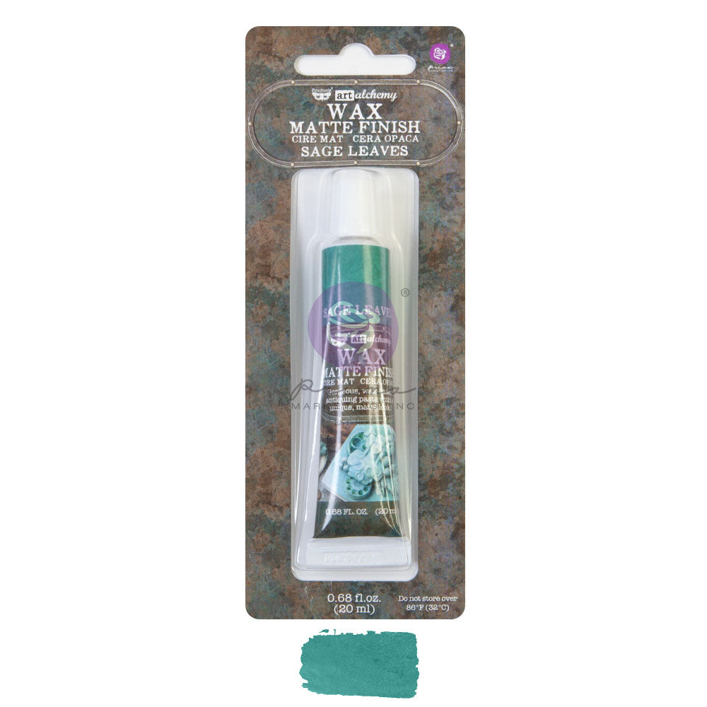 Finnabair Art Alchemy Metallique Wax - Sage Leaves
