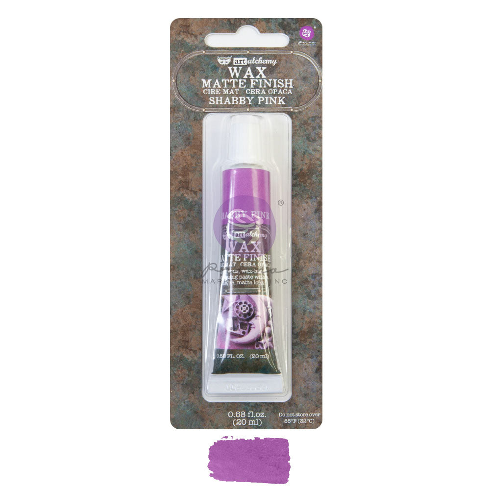 Finnabair Art Alchemy Metallique Wax - Shabby Pink