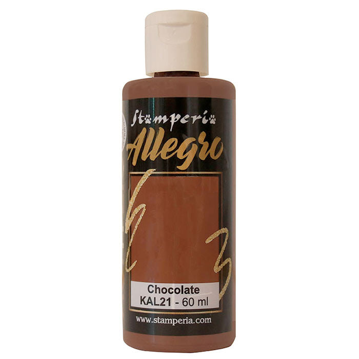 Stamperia Allegro Paint - Chocolate