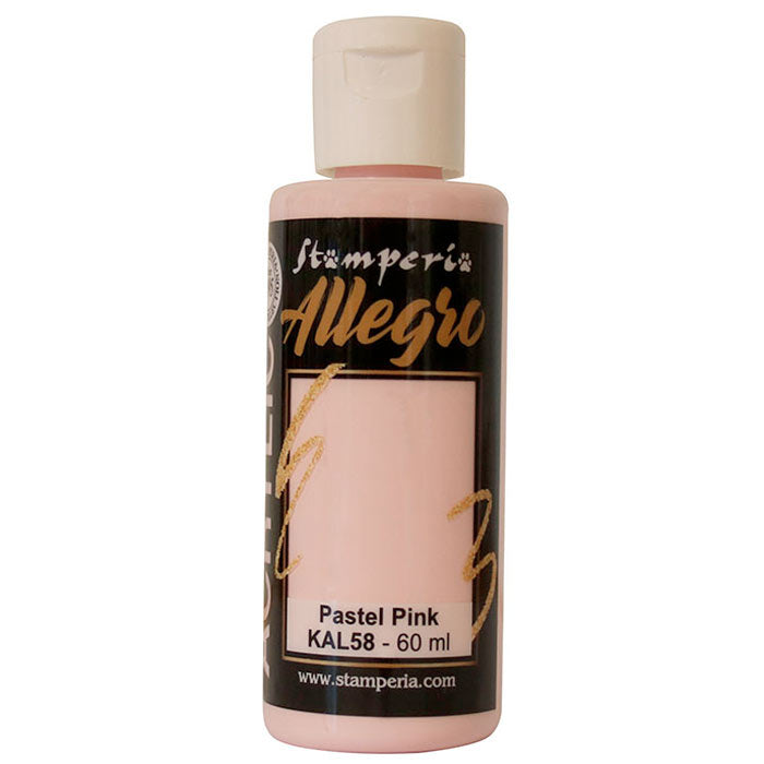 Stamperia Allegro Paint - Pastel Pink