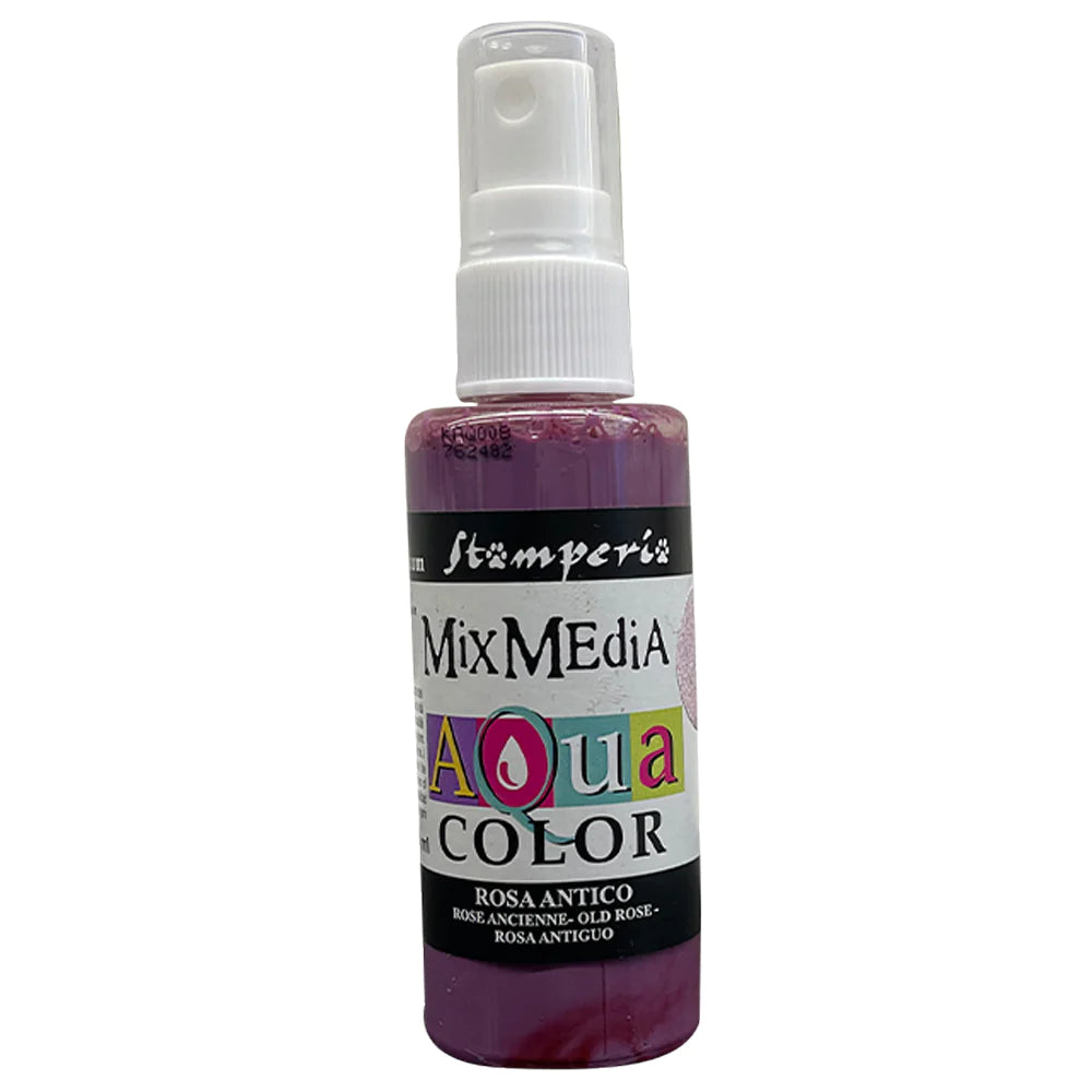 Stamperia Aquacolour Spray - Antique Pink