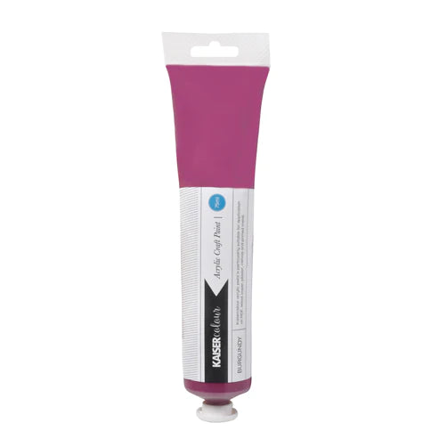 Kaisercolour Acrylic Craft Paint - Burgundy