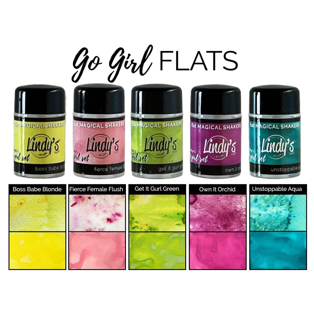 Lindys Stamp Gang Magical Shaker - Go Girl Flats
