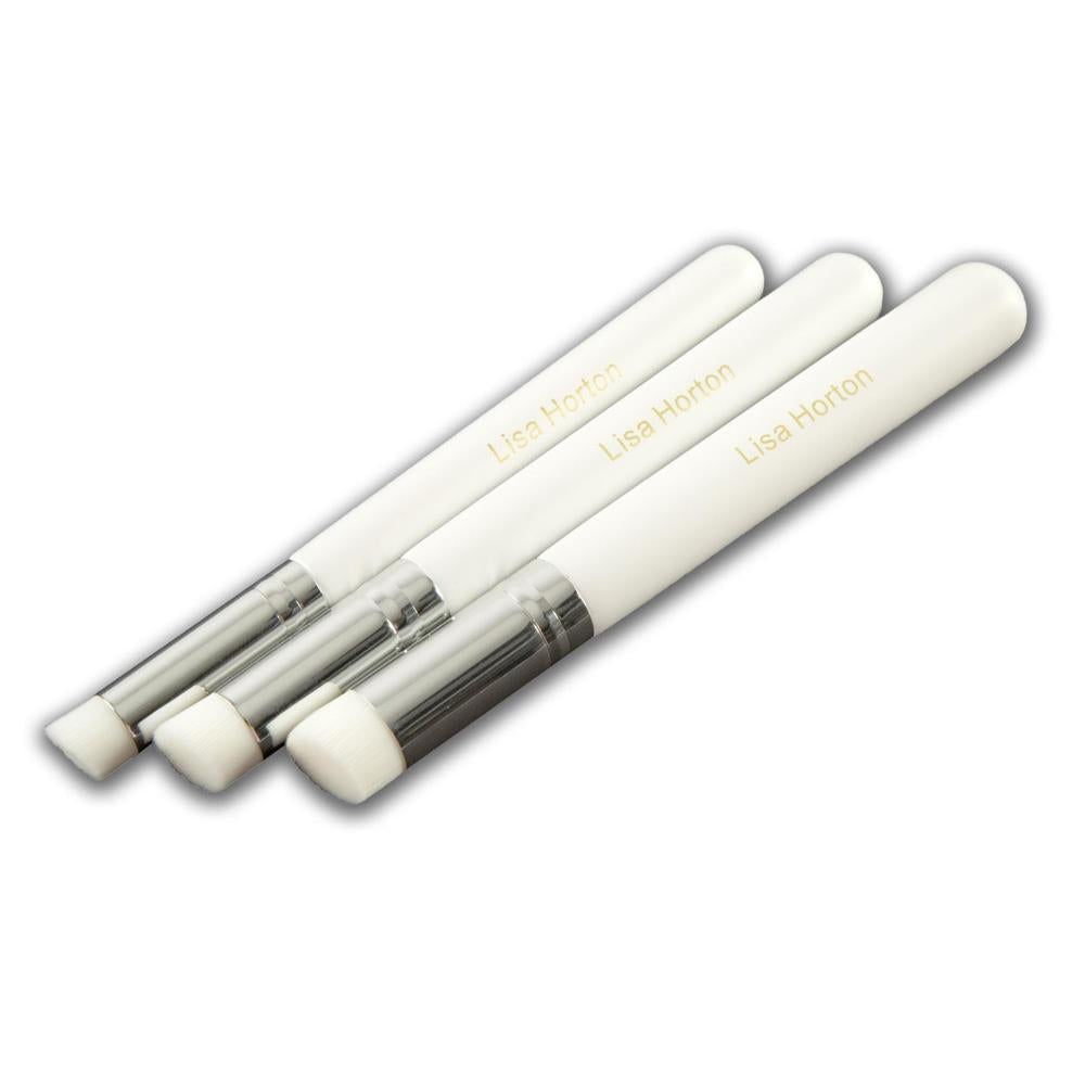 Lisa Horton Crafts Chunky Stencil Brushes for smooth ink blending and stenciling