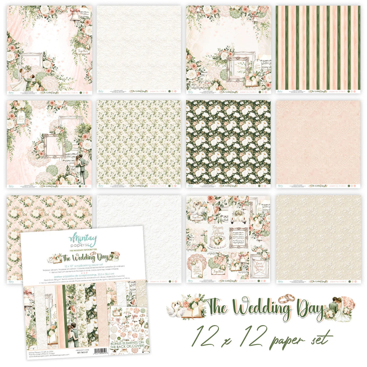 Mintay Papers - 12x12 The Wedding Day