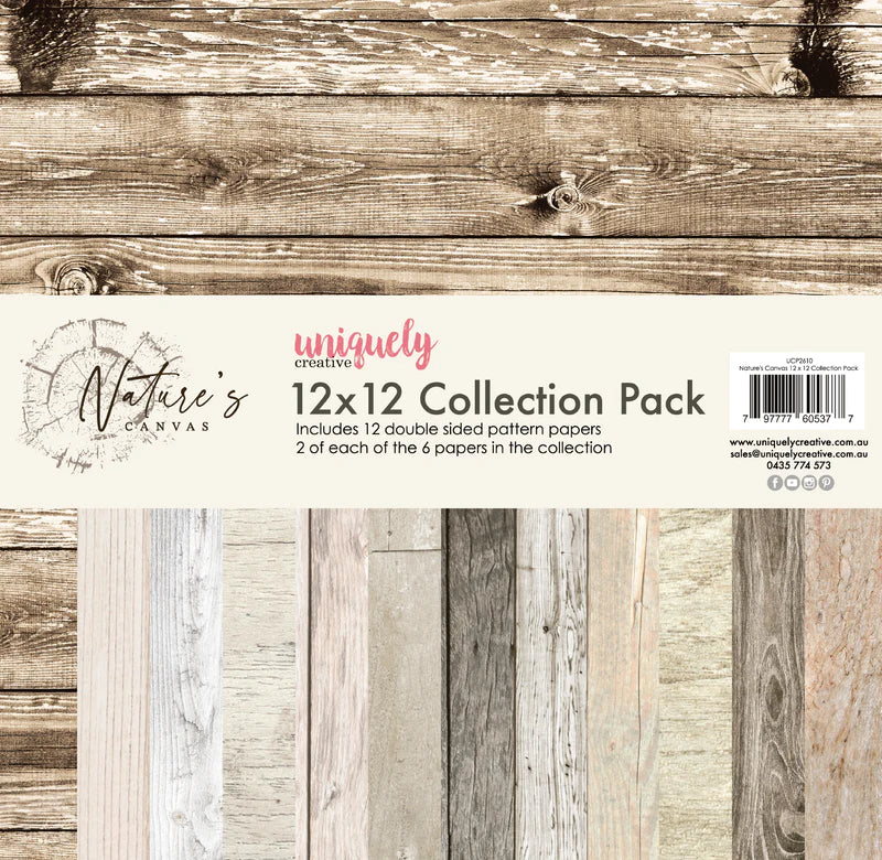 Uniquely Creative - 12x12 Collection Pack - Nature's Canvas