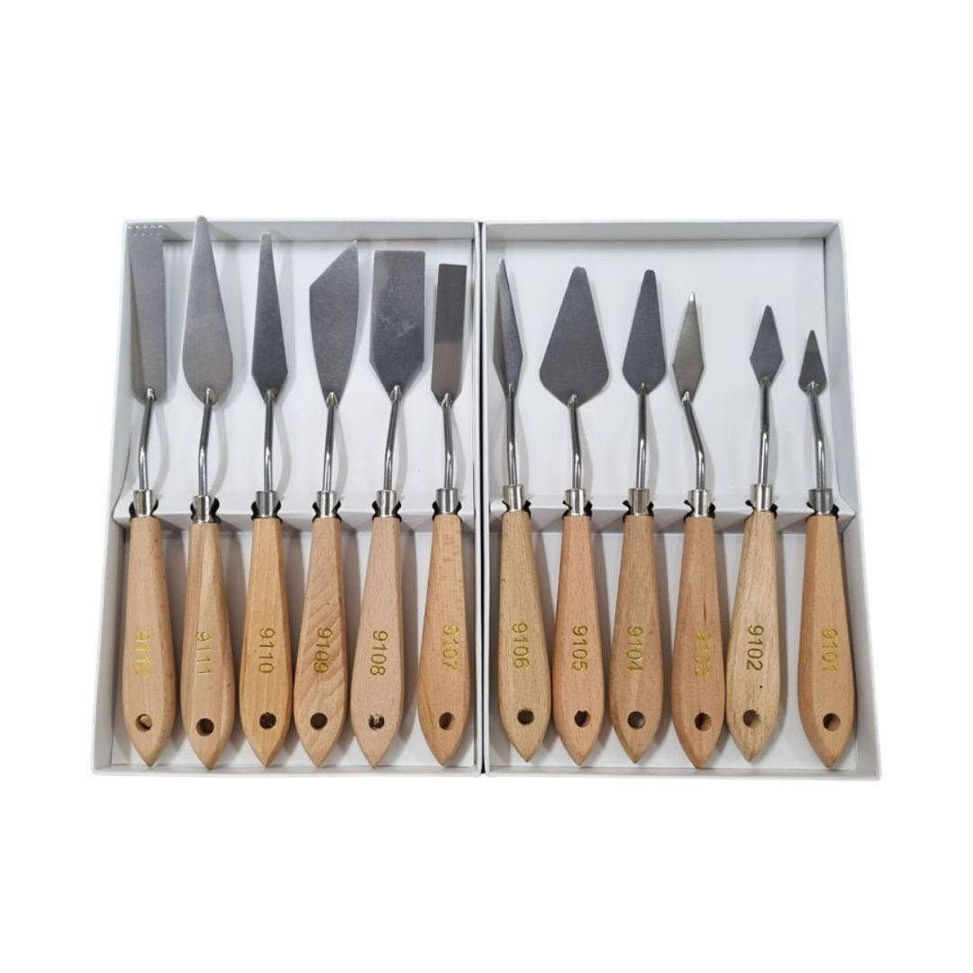Palette Knife Value Set of 12