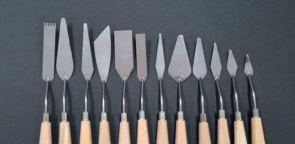Palette Knife Value Set of 12