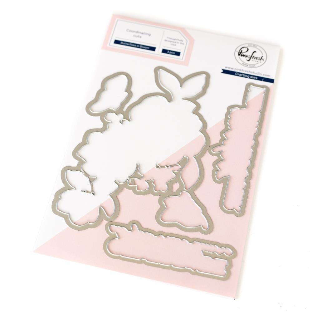 Pinkfresh Studio Die Set - Butterflies in Bloom