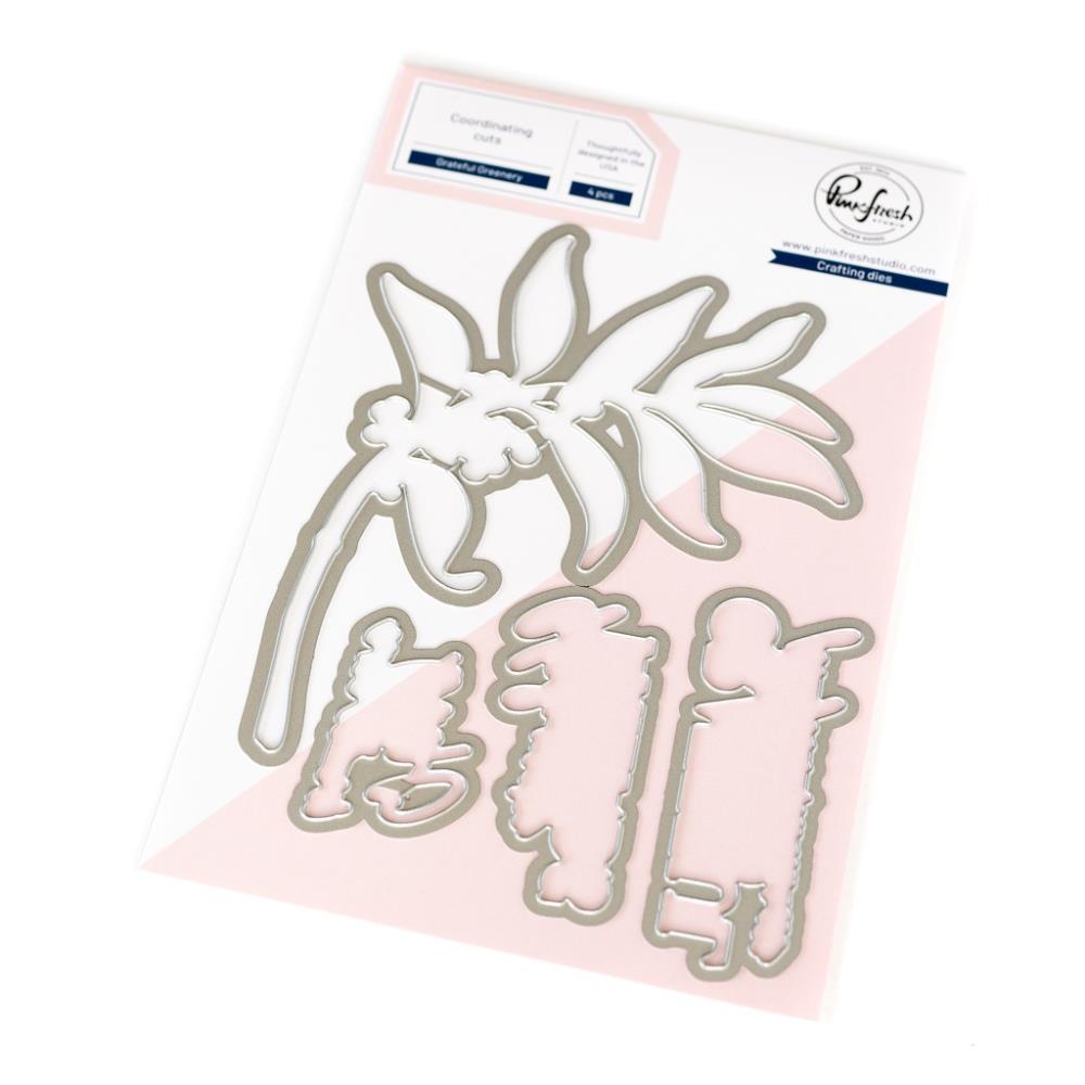 Pinkfresh Studio Die Set - Grateful Greenery