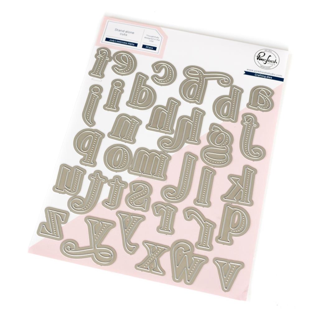 Pinkfresh Studio Die Set - Jody Lowercase Alpha