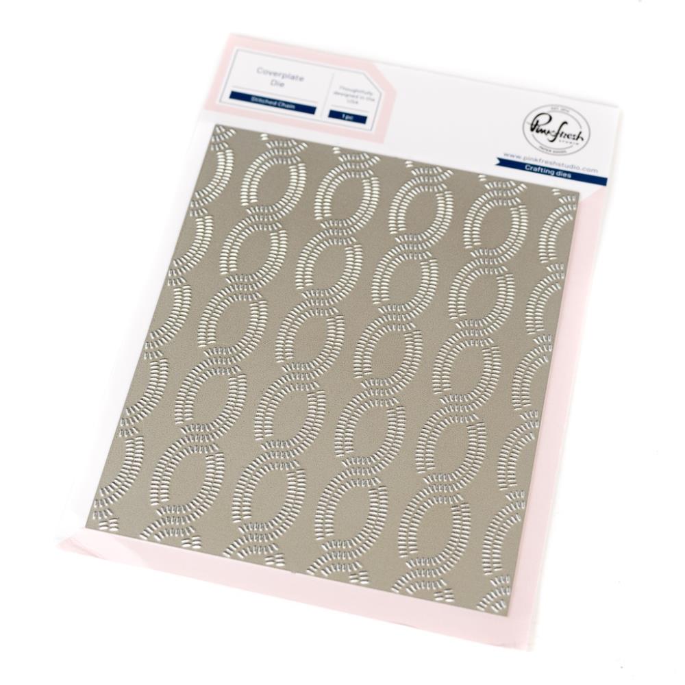 Pinkfresh Studio Die Set - Stitched Chain Coverplate