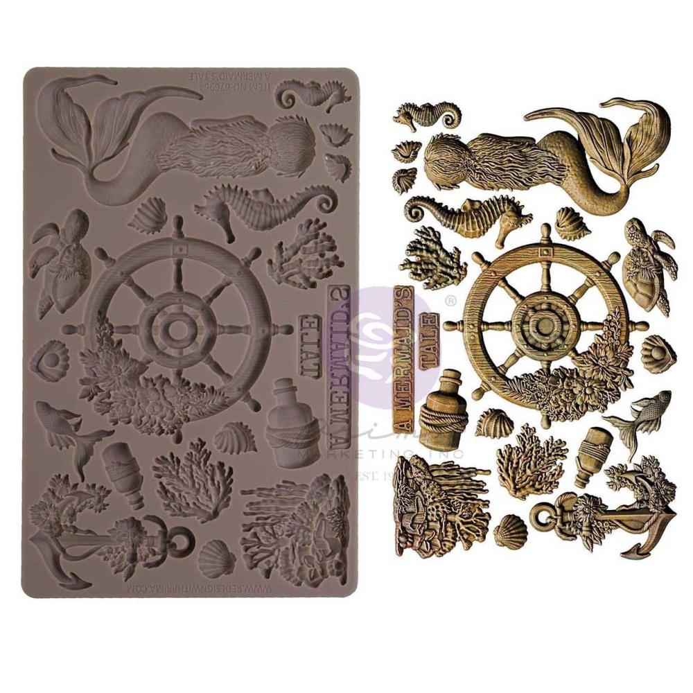 Prima Marketing Mould - A Mermaids Tale