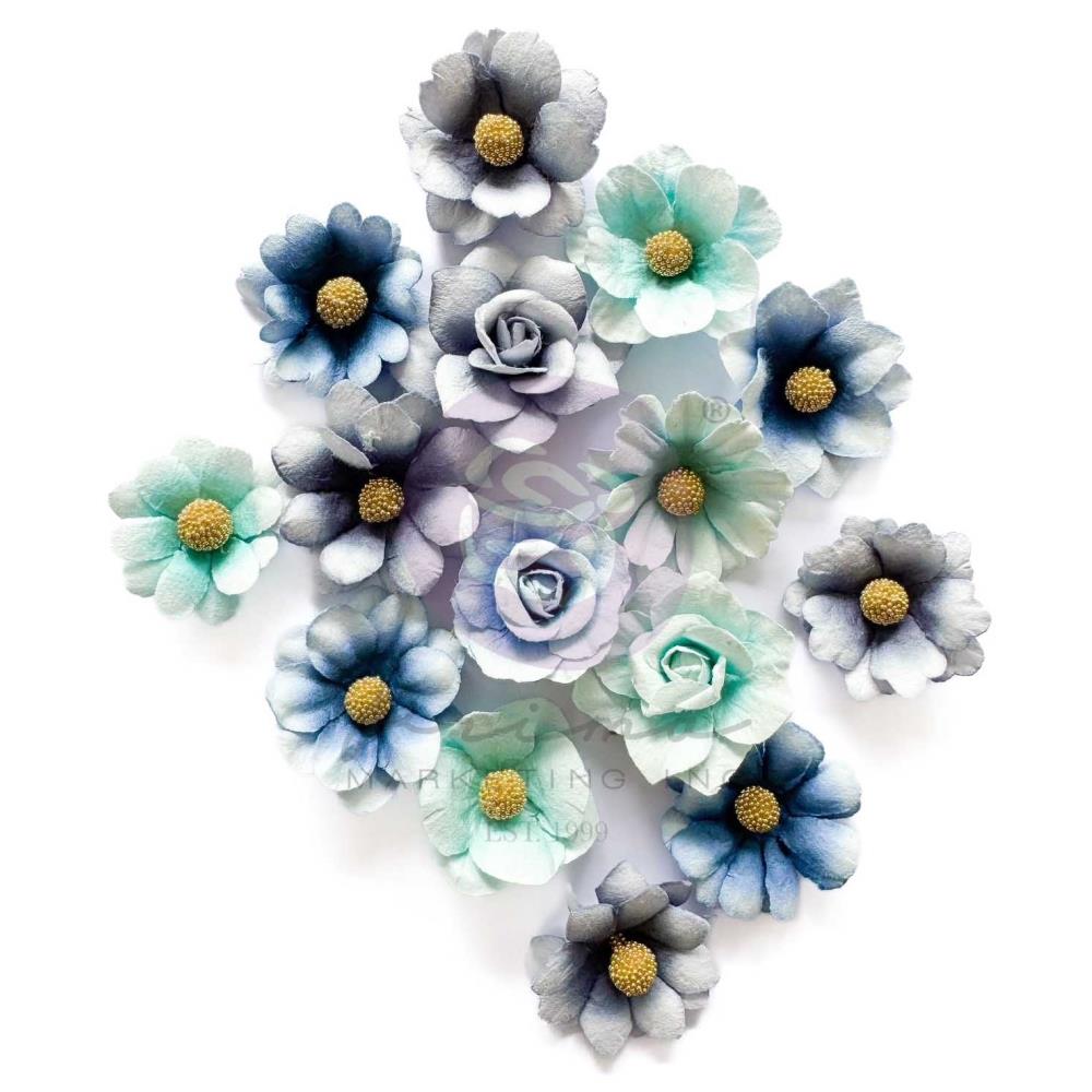 Prima Marketing Mulberry Paper Flowers - Starfish Kisses A Mermaids Tale