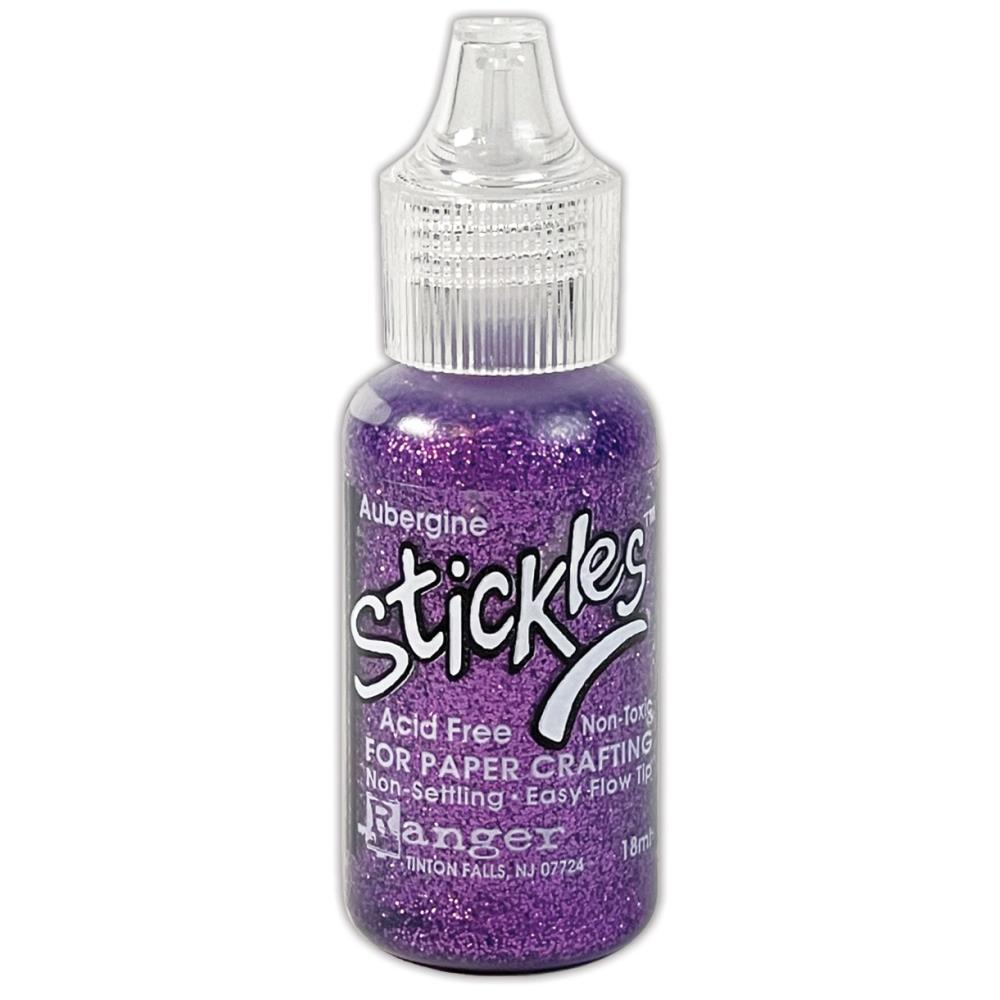 Ranger Stickles glitter glue in a clear squeeze bottle with a precision applicator tip