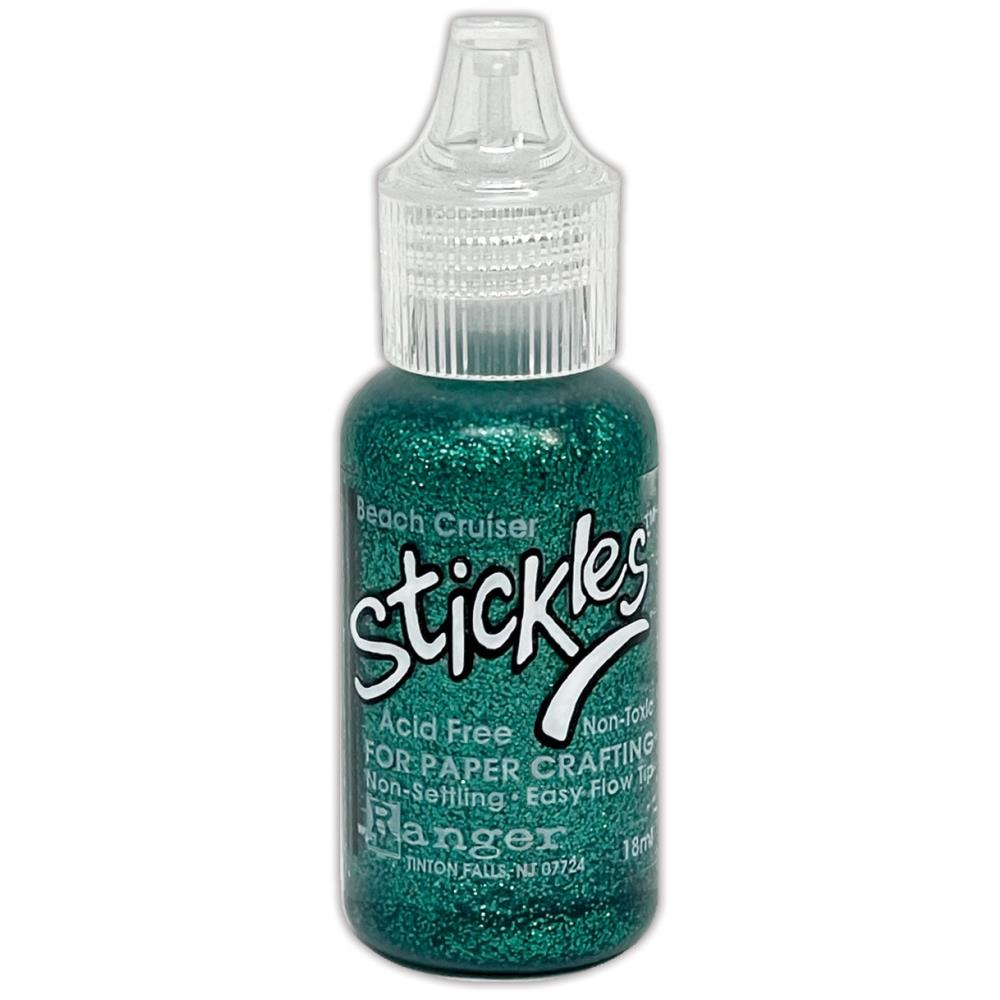 Ranger Stickles glitter glue in a clear squeeze bottle with a precision applicator tip