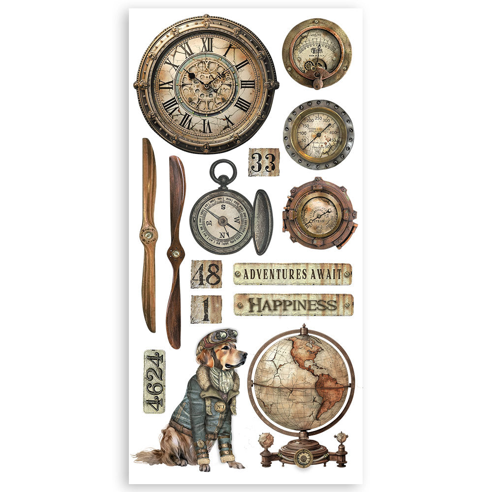 Stamperia Double-Sided Paper Cut-Outs - Alterego