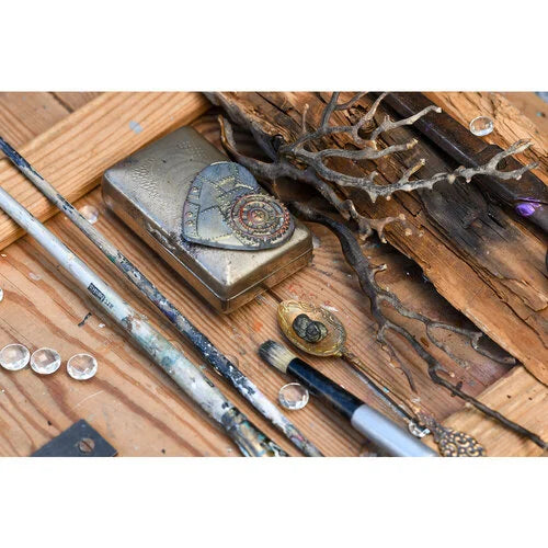 Finnabair Art Alchemy Metallique Wax - Black Gold