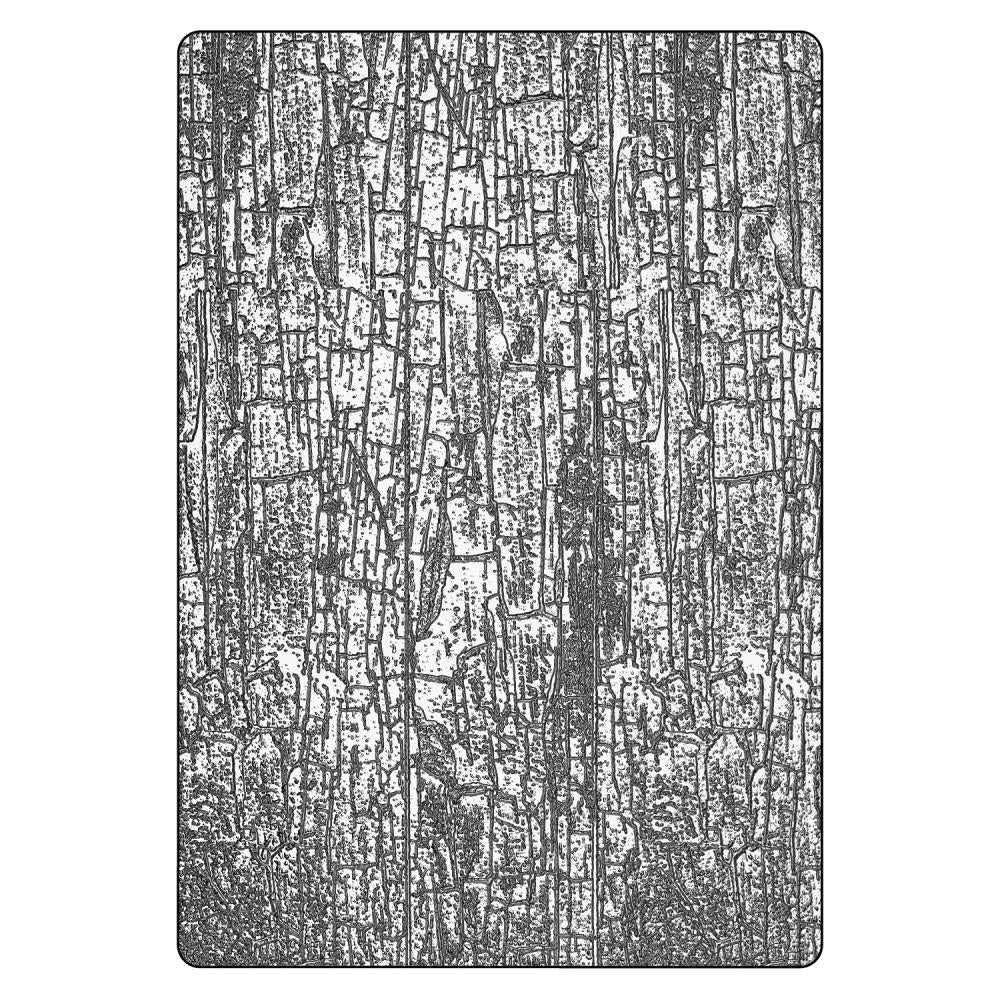 Sizzix 3D Texture Fades Embossing Folder A5 by Tim Holtz - Cracked
