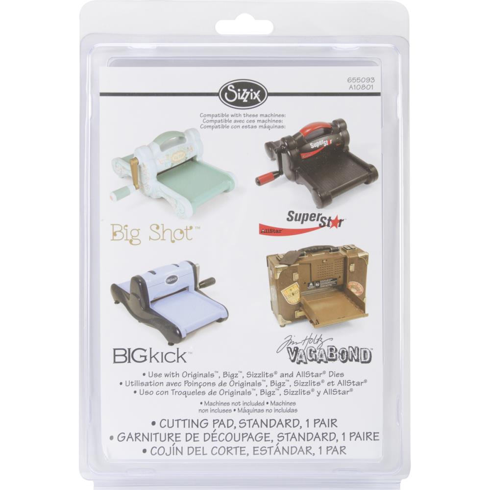 Package of Sizzix crafting tools including Big Shot, Superstar, Bigkick, and Vagabond.