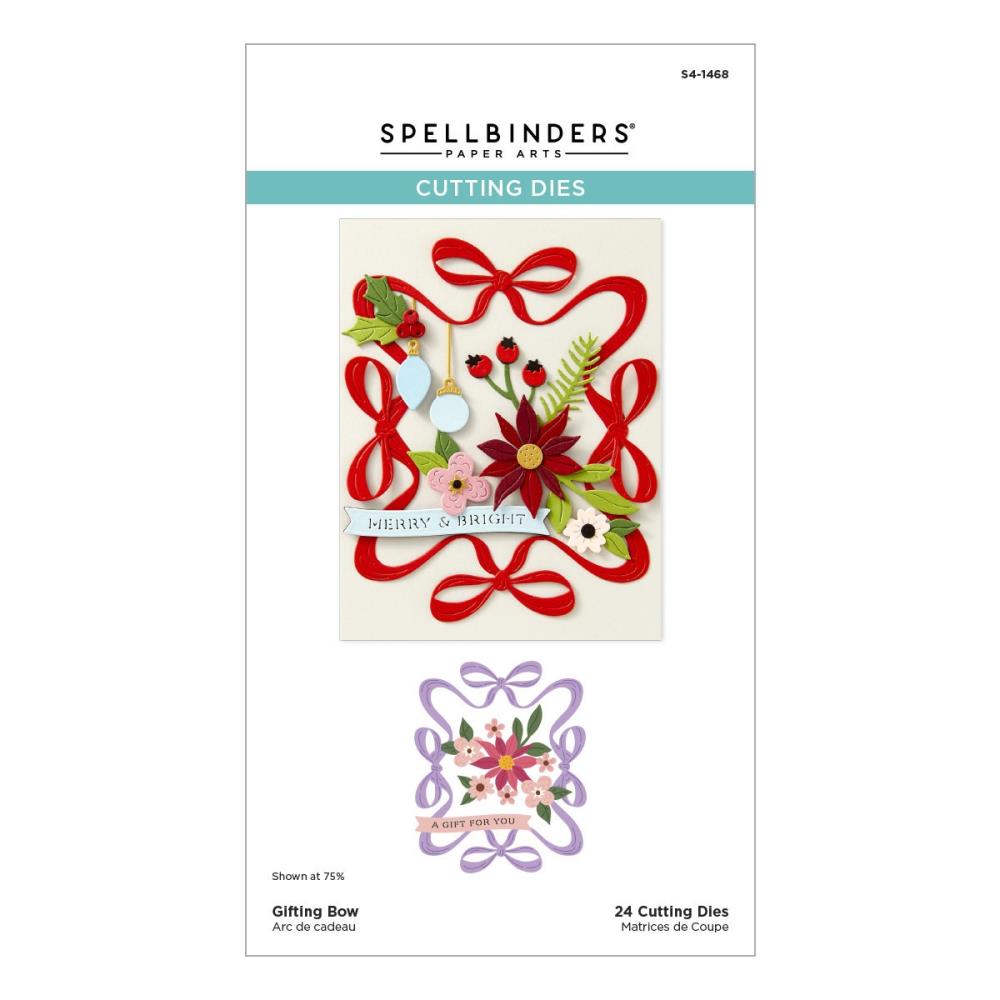 Spellbinders Etched Dies - Gifting Bow