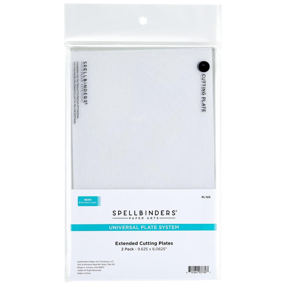 Spellbinders Extended Cutting Plates 2pk