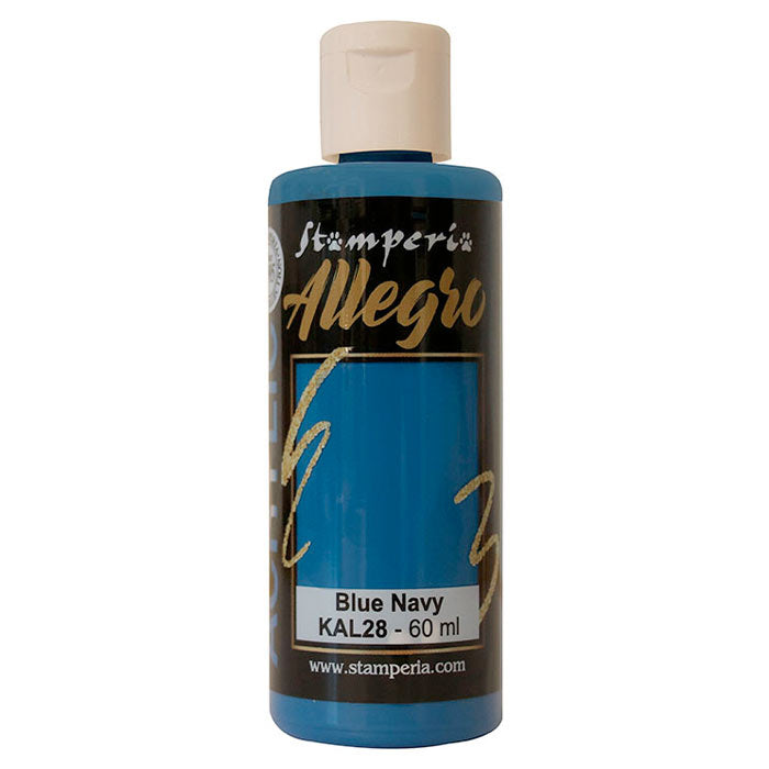 Stamperia Allegro Paint - Blue Navy