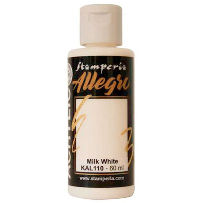 Pintura Stamperia Allegro ml 60 - Blanco leche - México