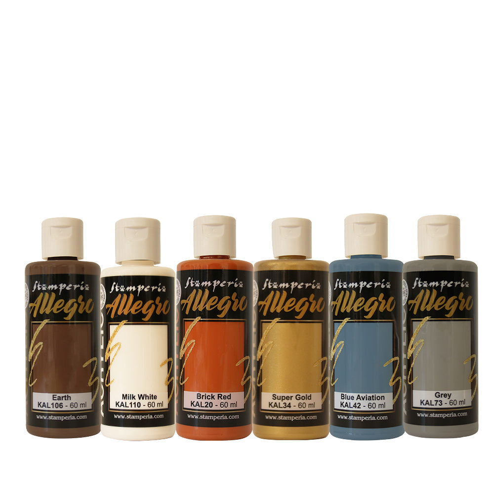 Stamperia Allegro Paint Set - Alterego