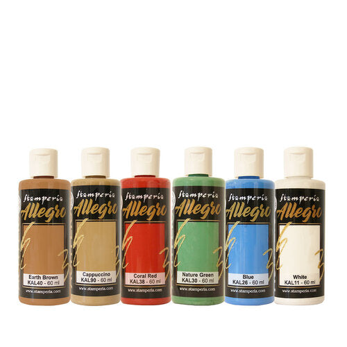 Stamperia Allegro Paint Set - Silent Night