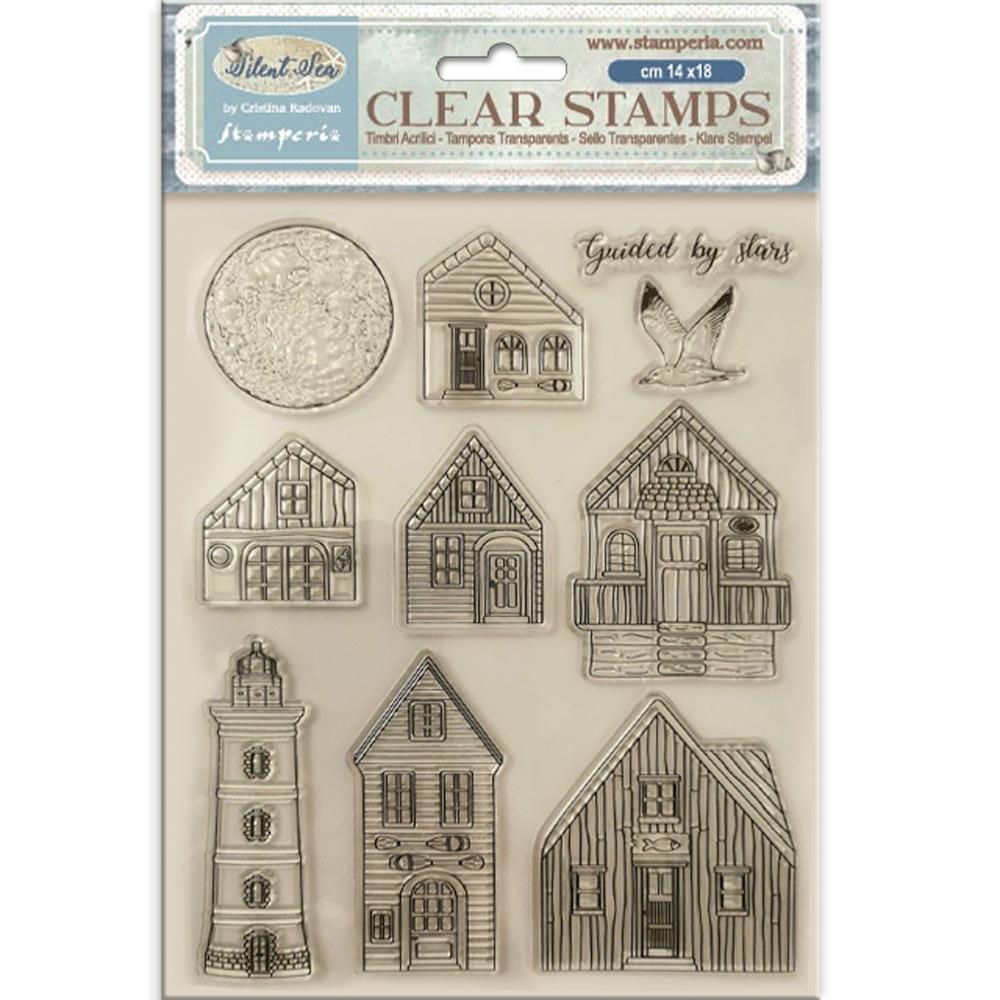 Stamperia Clear Stamps - Silent Sea Landscape